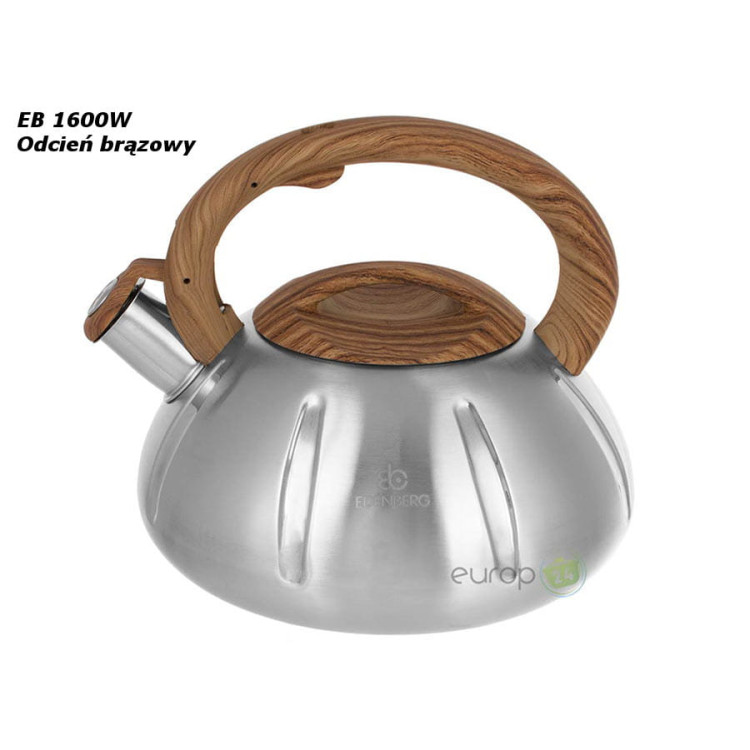 Czajnik Edenberg stalowy z gwizdkiem 3.5 L EB 1600 / 1600 W Czajnik Edenberg stalowy z gwizdkiem 3.5 L EB 1600 / 1600 W
