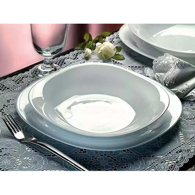 Talerz głęboki Bormioli Parma biały 22.5 cm
