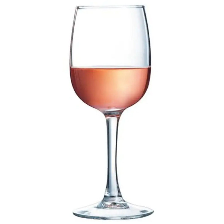 Kieliszki do wina 230 ml Luminarc Elisa komplet 6 sztuk bezbarwne