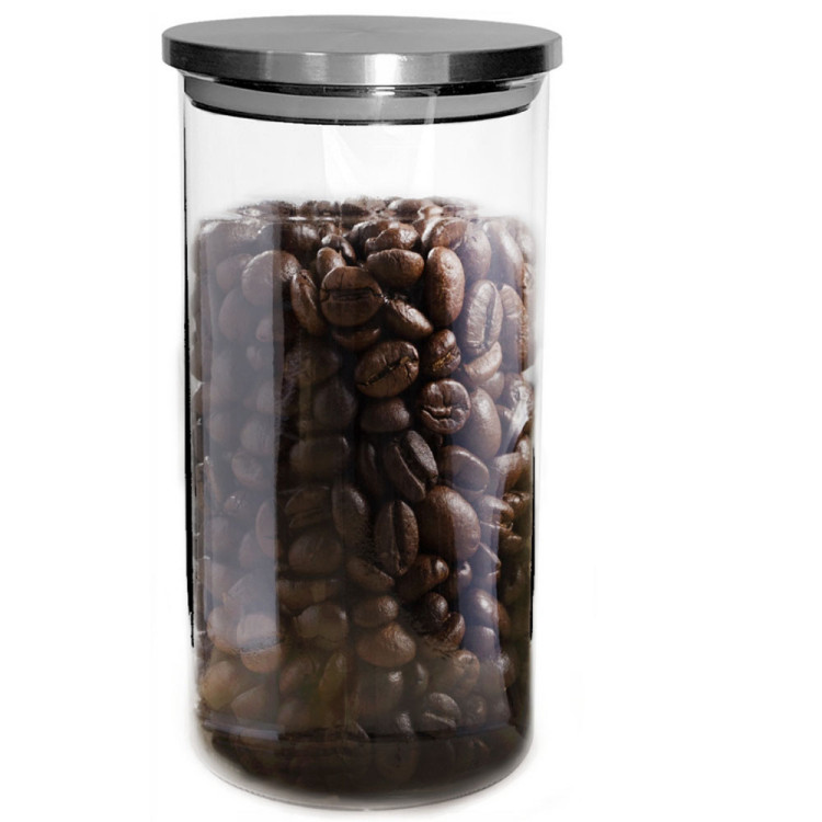 Pojemnik szklany do przechowywania żywności 1000 ml z pokrywką Tragar TR-003-B