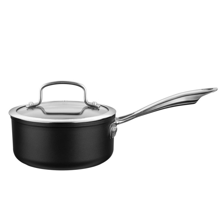 Rondel aluminiowy z pokrywką na indukcję i gaz Florina Stix 1,2l - 16cm