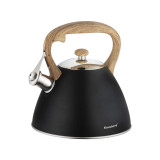 Czajnik tradycyjny Klausberg KB 7262 stalowy z gwizdkiem 3L czarny