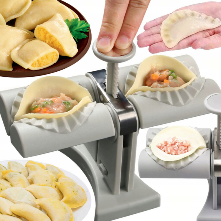 Maszynka do lepienia pierogów podwójna ekspresowa Elitehoff E-6281