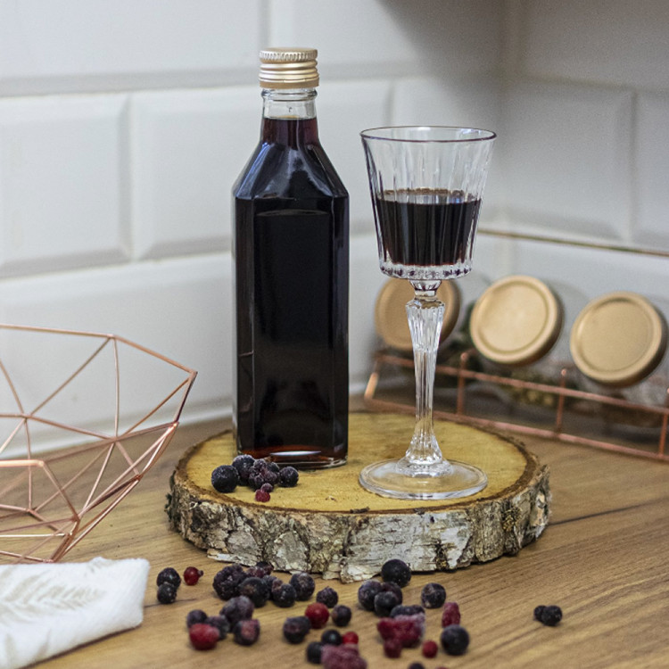 Butelki szklane na wino z zakrętką 500 ml zestaw 6 sztuk Tragar Marasca 20651