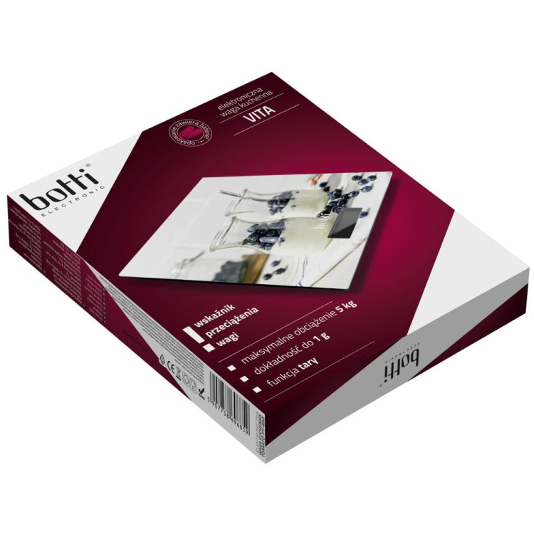 Elektroniczna waga kuchenna Botti Electronic Vita - do 5kg dokładność do 1g