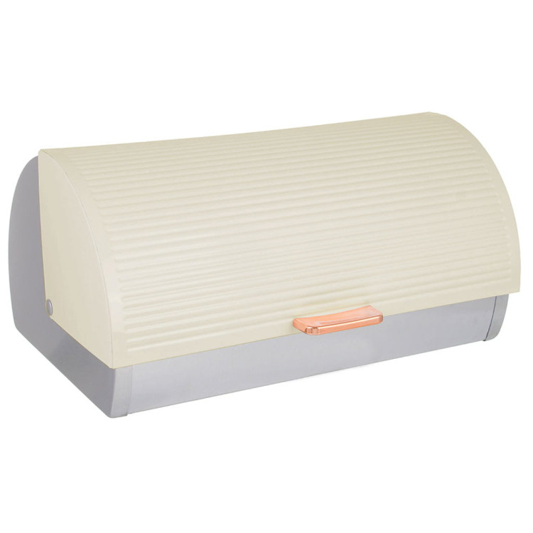 Chlebak metalowy mały Klausberg KB 7271 cream pojemnik na pieczywo chleb Chlebak metalowy mały Klausberg KB 7271 cream pojemnik na pieczywo chleb