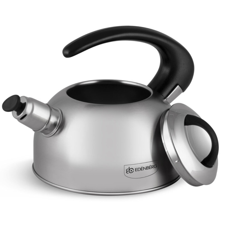 Czajnik stalowy z gwizdkiem 1.5 L INDUKCJA Gaz Edenberg EB 1997