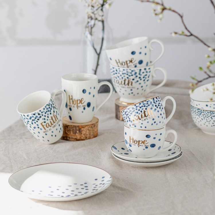 Kubek Florina Mare Hope 340 ml porcelana