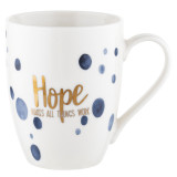 Kubek Florina Mare Hope 340 ml porcelana