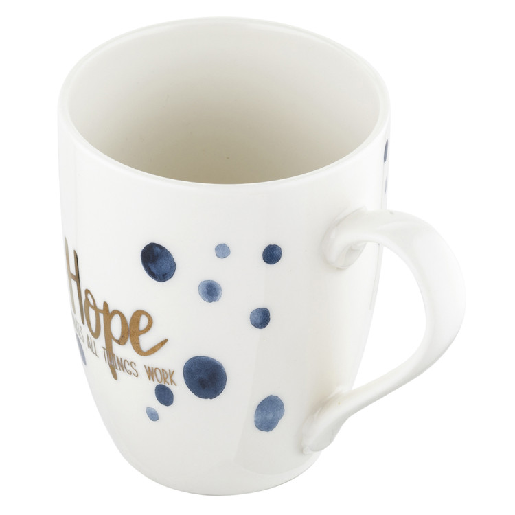 Kubek Florina Mare Hope 340 ml porcelana