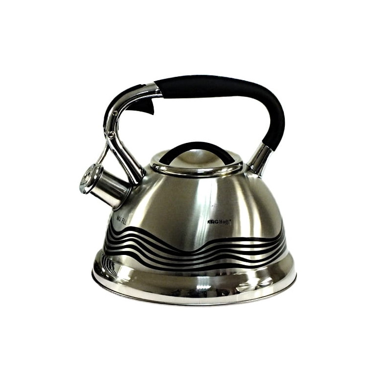 Czajnik tradycyjny KINGHOFF KH 3796 z gwizdkiem INDUKCJA metal stalowy Czajnik tradycyjny KINGHOFF KH 3796 z gwizdkiem INDUKCJA metal stalowy