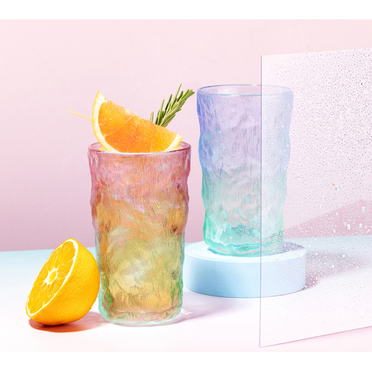 Zestaw 2 kolorowych szklanek do wody 380 ml Florina Summer Long