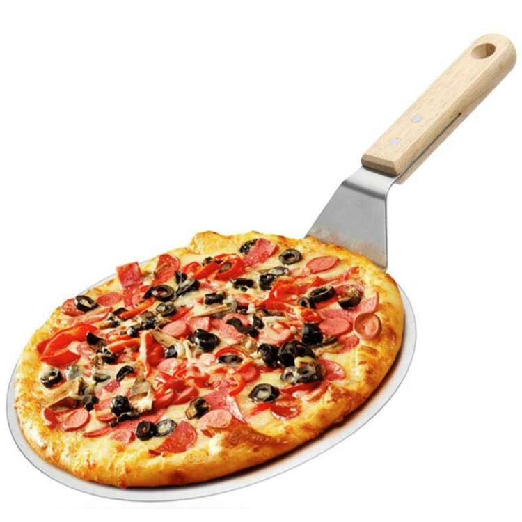 Łopatka do pizzy stalowa szufla duża taca 30.5 cm Elitehoff E-6159