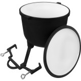 Kociołek żeliwny emaliowany Odlewnia GierekHoff GH 6005M garnek myśliwski 4 litrów na pieczonki prażonki