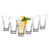 Zestaw 6 małych szklanek 90 ml Glasmark Krosno Lav