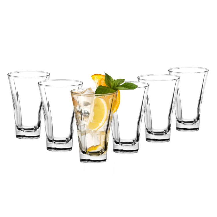 Zestaw 6 małych szklanek 90 ml Glasmark Krosno Lav
