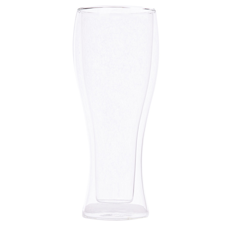 Szklanki termiczne do piwa MG Home Dolce 500 ml z podwójnymi ściankami zestaw 2 sztuki