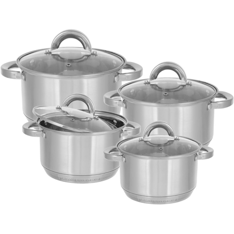 Garnki kuchenne Hoffner HF 9406 Stalowe zestaw garnków indukcyjnych | Europ24.pl