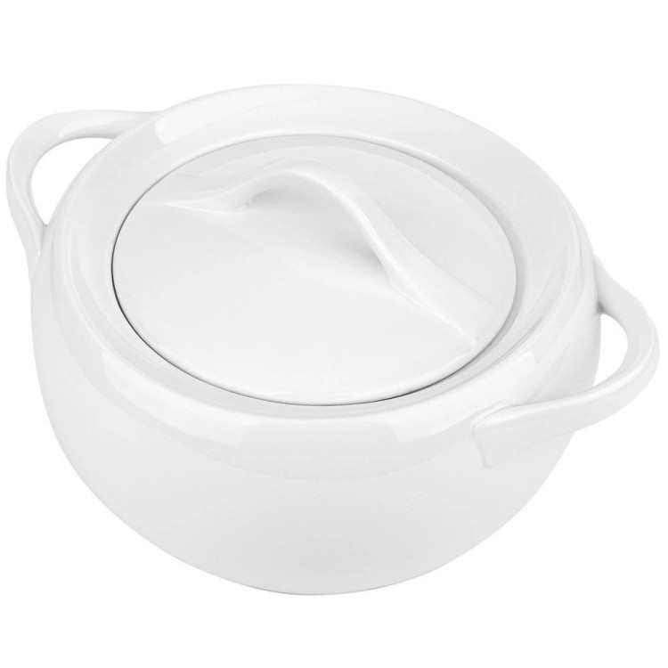 Waza do zupy biała porcelana Florina Moss 3.5 l