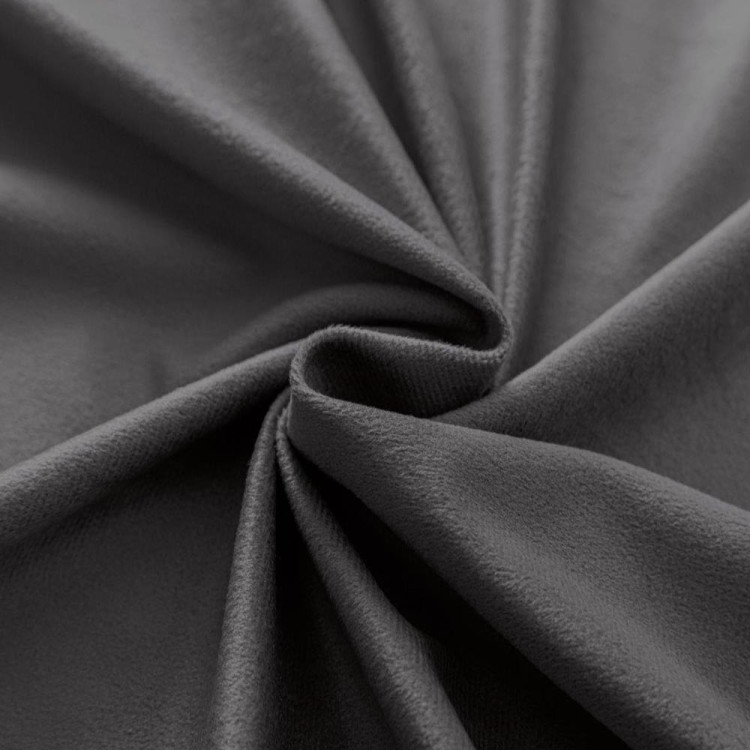 Zasłony zaciemniające na taśmie Cotton World Velvet na taśmie 140x250 cm szary