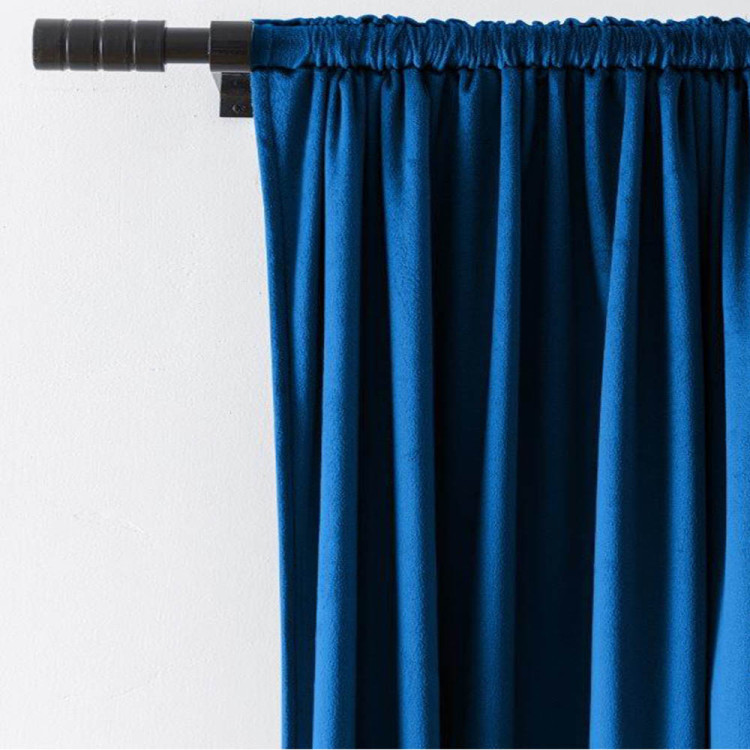 Zasłony zaciemniające na taśmie Cotton World Velvet na taśmie 140x250 cm granatowe