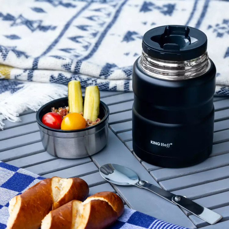 Termos obiadowy Kinghoff KH 1459 na zupę Pojemnik bidon 500 ml