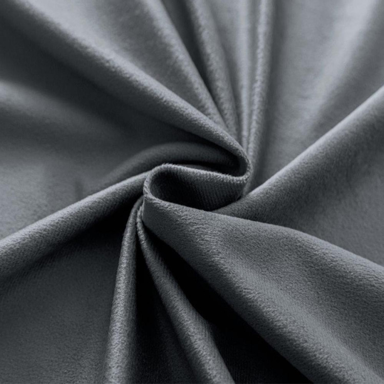 Zasłony zaciemniające na taśmie Cotton World Velvet na taśmie 140x250 cm stalowe