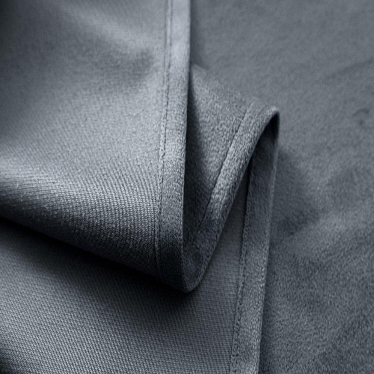 Zasłony zaciemniające na taśmie Cotton World Velvet na taśmie 140x250 cm stalowe