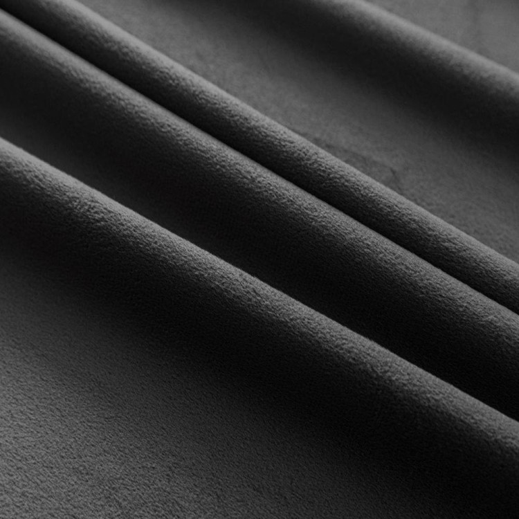 Zasłony zaciemniające na taśmie Cotton World Velvet na taśmie 140x250 cm grafit