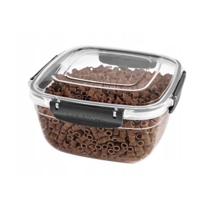 Zestaw 5 pojemników lunchbox do żywności Dunya Lock&Fresh 2400/1500/500/275 ml szczelne pokrywki