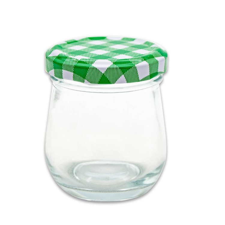 Słoiki baryłkowe na przetwory 200 ml zestaw 8 sztuk weki z pokrywkami TR-GJ-200
