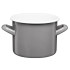 Garnek emaliowany 3.4 L prosty 18 cm  Galicja Gordon 29304 szary