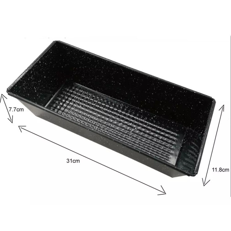 Blacha do ciasta 31x11.8 cm forma z powłoką nieprzywierającą keksówka Kinghoff KH 1772