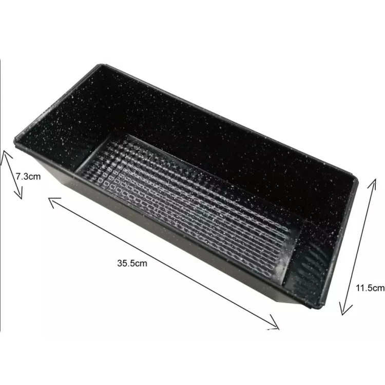 Blacha do ciasta 35.5x11.5 cm forma z powłoką nieprzywierającą keksówka Kinghoff KH 1773