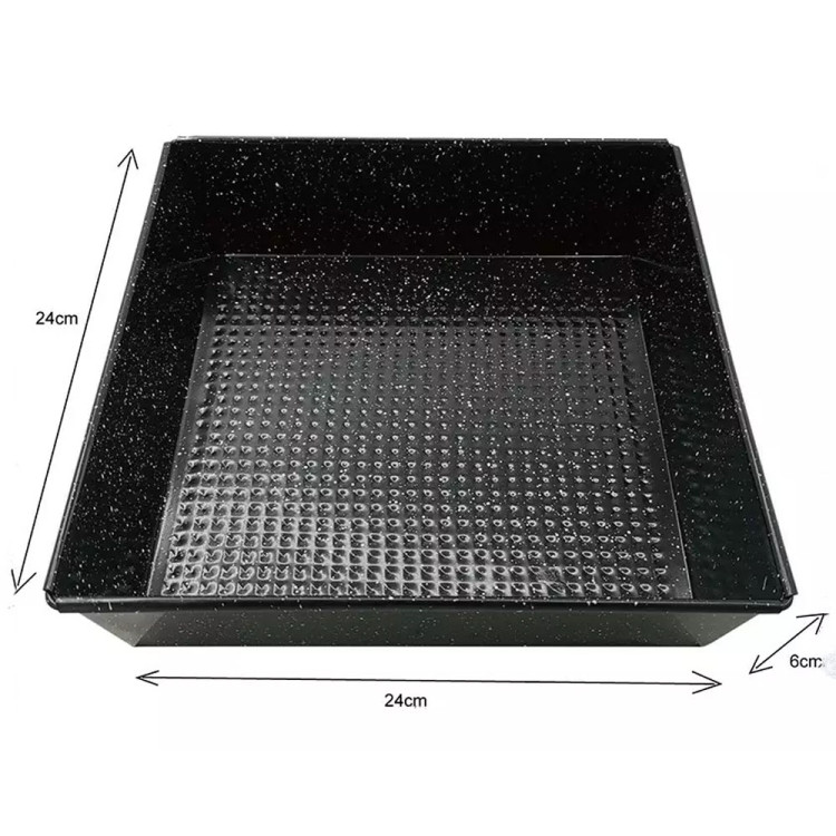 Blacha do ciasta 24x24 cm forma z powłoką nieprzywierającą Kinghoff KH 1774