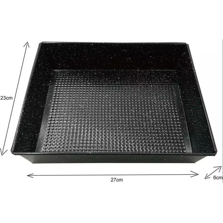 Blacha do ciasta 27x23 cm forma z powłoką nieprzywierającą Kinghoff KH 1775