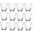 Kubek przezroczysty szklanka Galicja Lili 250 ml zestaw 12 szklanek