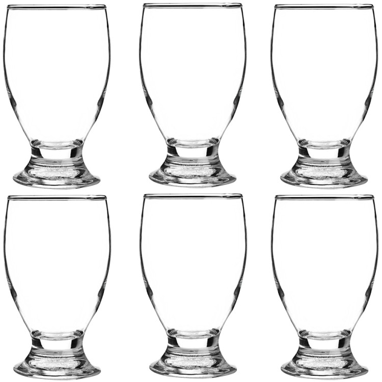 Szklanki do napojów soków Galicja Capri zestaw 6 szklanek 300 ml