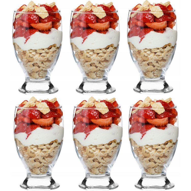Szklanki do napojów soków Galicja Capri zestaw 6 szklanek 300 ml