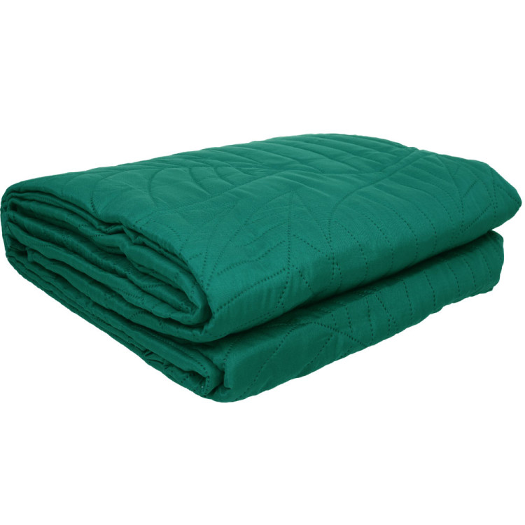 Narzuta na łóżko pikowana 220x240 cm Cotton World zielona 2622