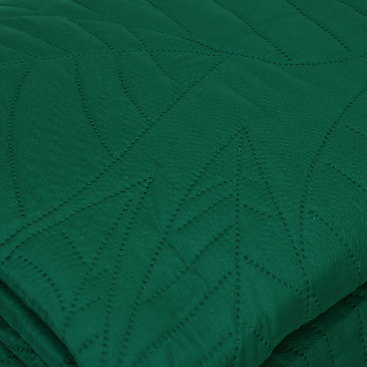 Narzuta na łóżko pikowana 220x240 cm Cotton World zielona 2622