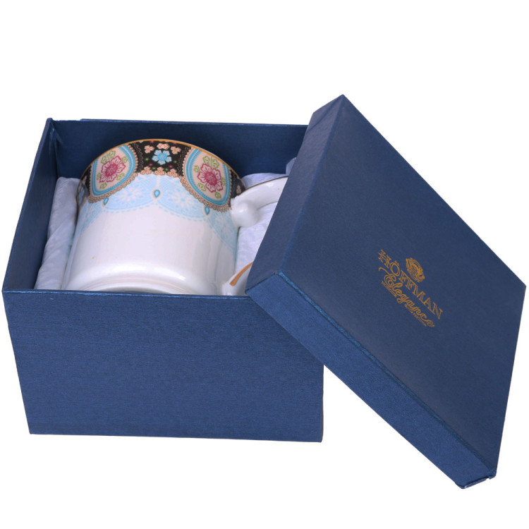 Kubek porcelanowy 400 ml z ozdobnym pudełkiem Hoffman Elegance HF-113