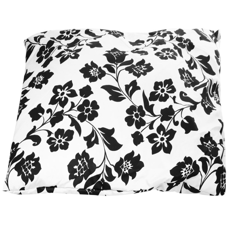 Kołdra 160x200 całoroczna mikrofibra kwiaty w zestawie z 2 poduszkami 70x80 cm antyalergiczna
