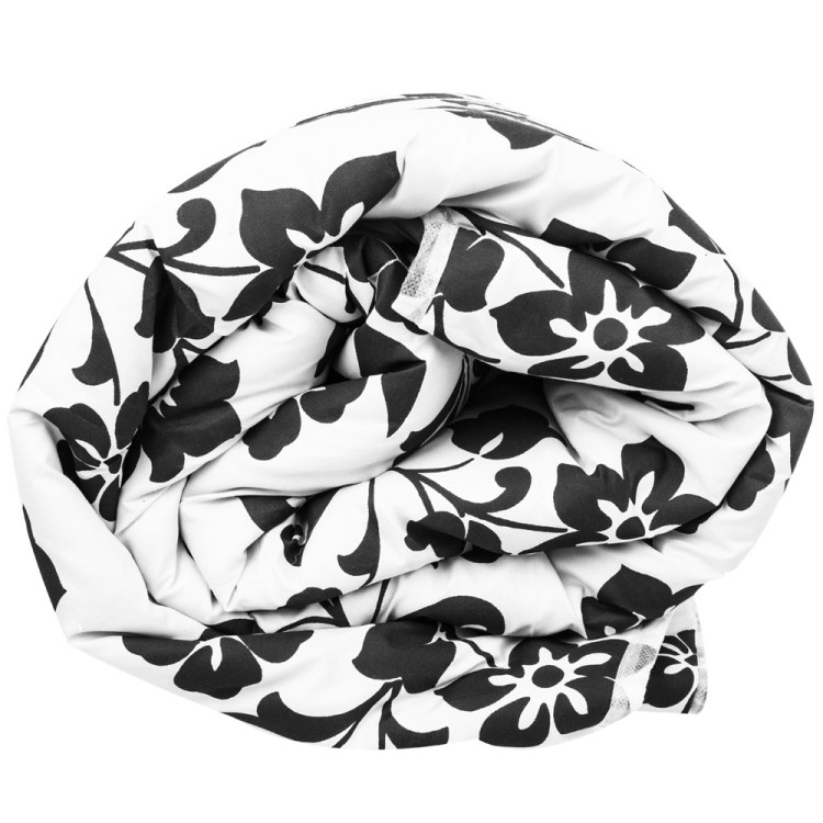 Kołdra 140x200 całoroczna mikrofibra monstera w zestawie z 1 poduszką 70x80 cm antyalergiczna