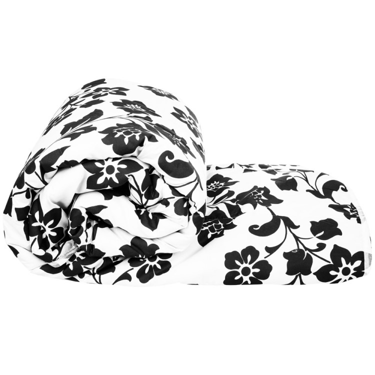 Kołdra 140x200 całoroczna mikrofibra monstera w zestawie z 1 poduszką 70x80 cm antyalergiczna