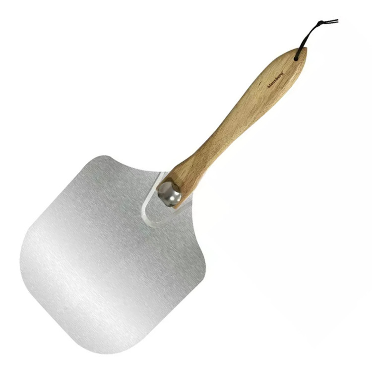 Łopatka do pizzy stalowa szufla duża taca 30.5 cm kwadratowa Kinghoff KH 7641