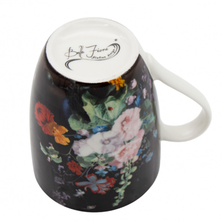Kubek 340 ml porcelana czary w kwiaty Bella Fiore Tragar 38976