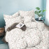 Pościel 200x220 bawełna satynowa 3D Cotton World gruba 3 części 2432 kwiaty
