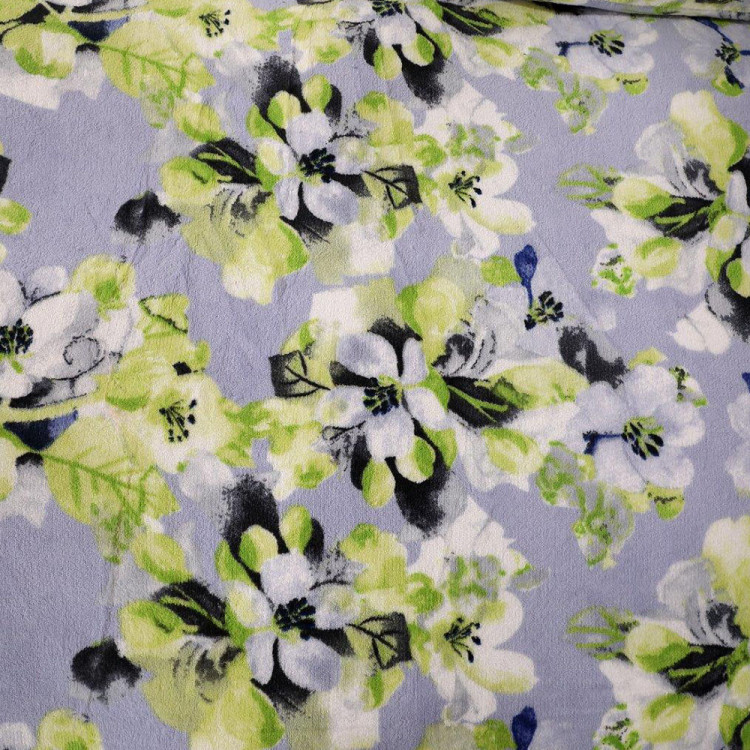Pościel 160x200 mikrofibra "miś" Cotton World gruba 3 części 2565 kwiaty