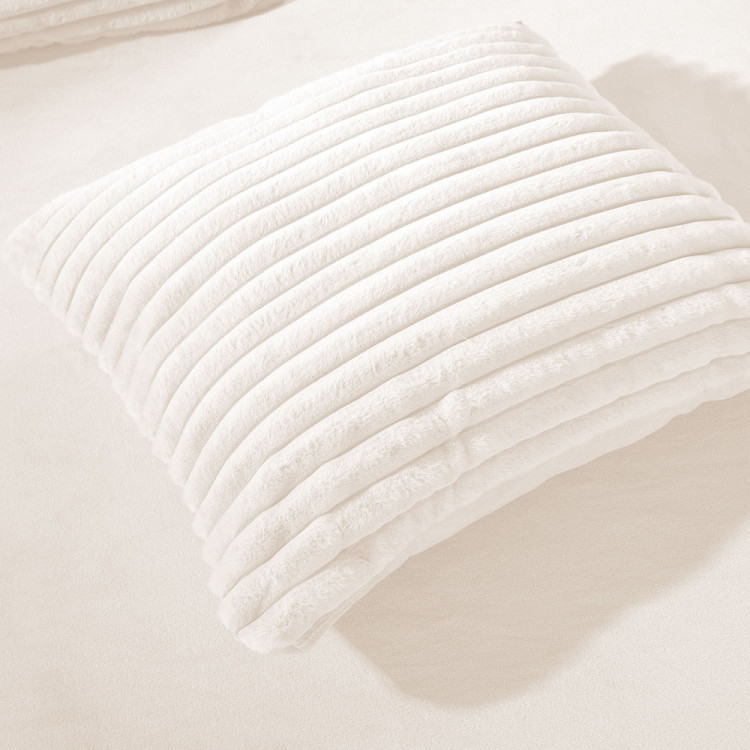 Pościel 160x200 mikrofibra "miś" Cotton World gruba 3 części 2582 kremowy